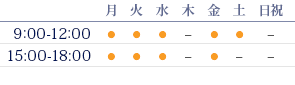 12:00-15:00は訪問診療